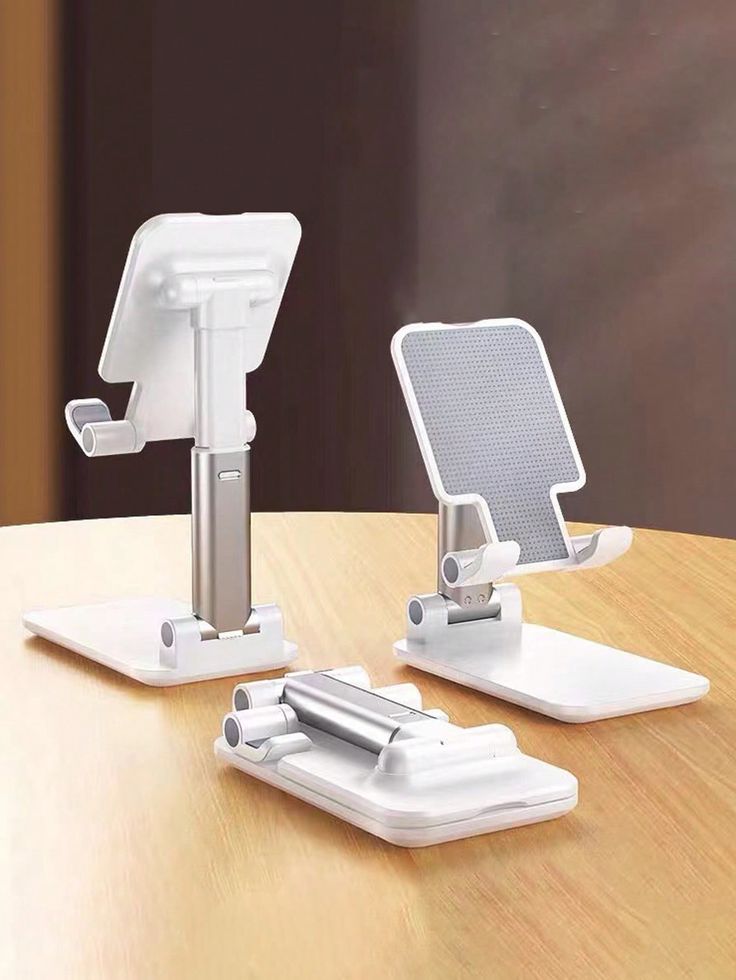 Premium Foldable Desktop Stand for Phones & Tablets | Height Adjustable, Portable & Universal Compatible