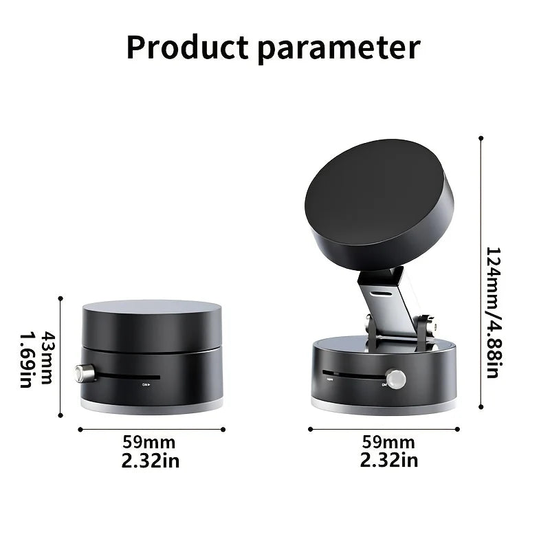 Vacuum Double-sided Magnetic Phone Holder