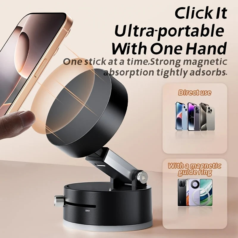Vacuum Double-sided Magnetic Phone Holder